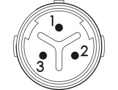 3-pole (3 x 1 mm)