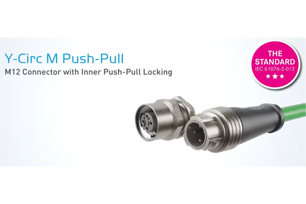 Yamaichi M12 Push-Pull Connector sets the standard