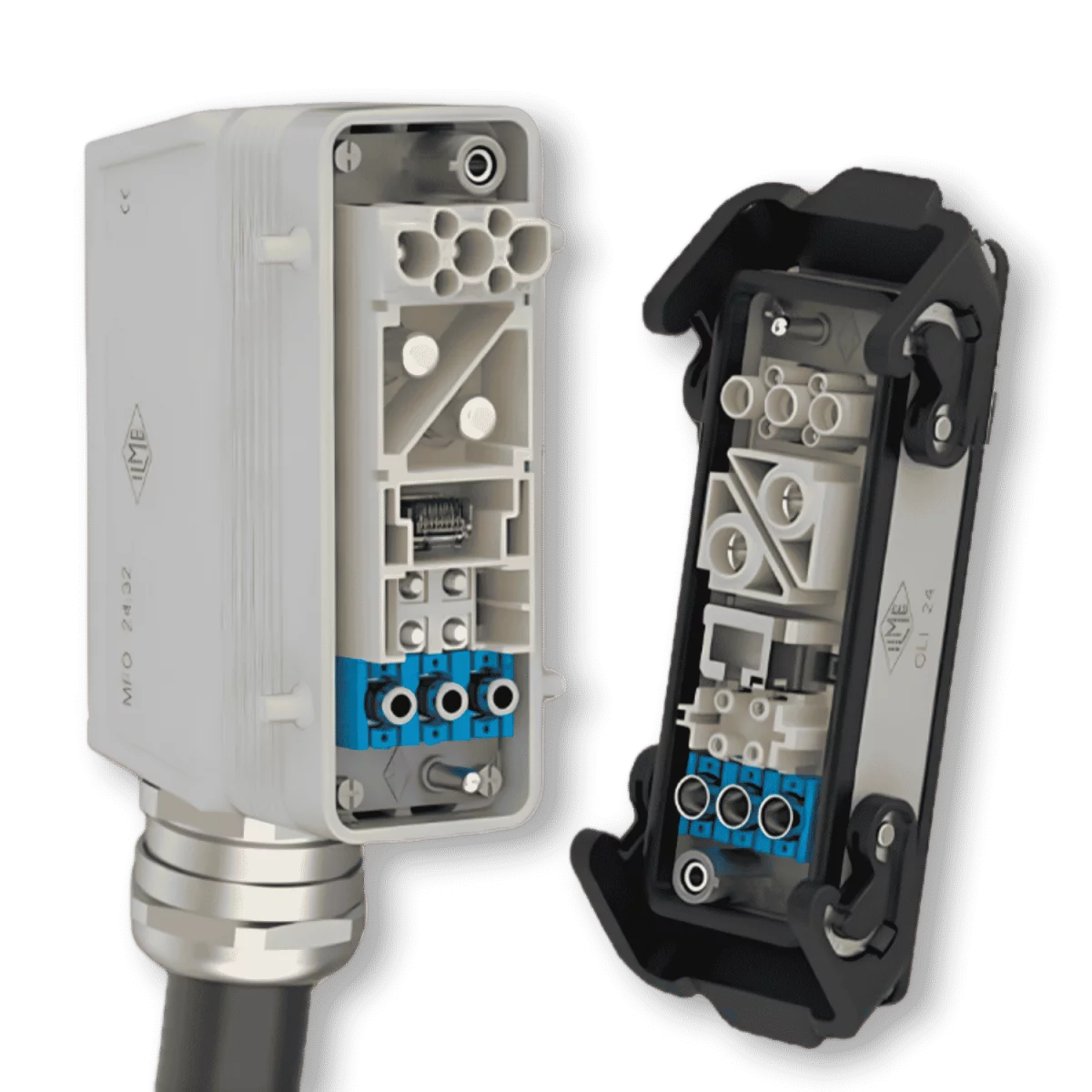 Modular connectors for industrial applications