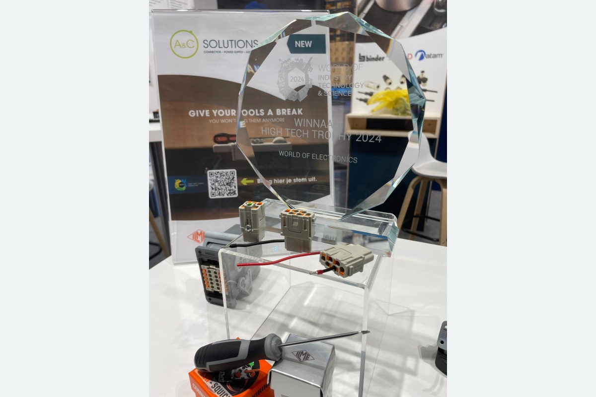 A&C Solutions wins High Tech Trophy during WOTS fair