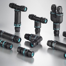 Wide range of waterproof connectors
