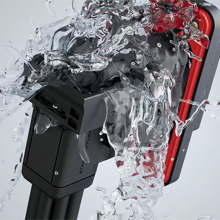 High waterproof rating for demanding environments