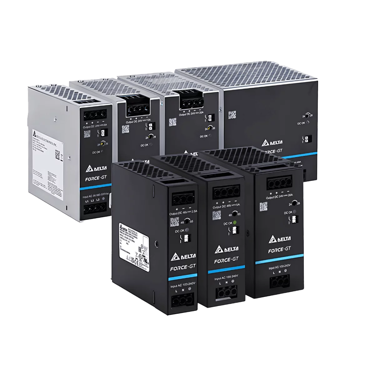 Delta DIN-rail power supplies
