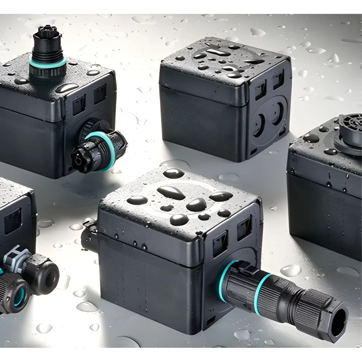 Waterdichte junction boxes 