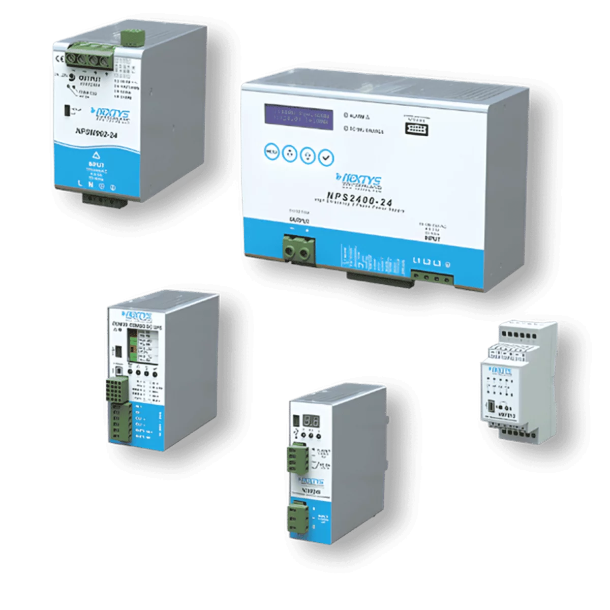 Programmeerbare DIN-rail power supplies