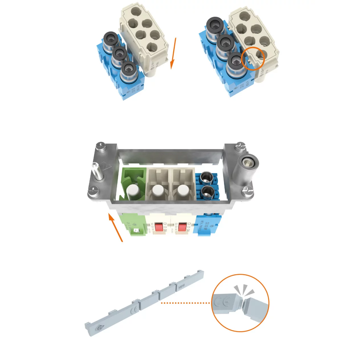 ILME MIXO  connector oplossingen