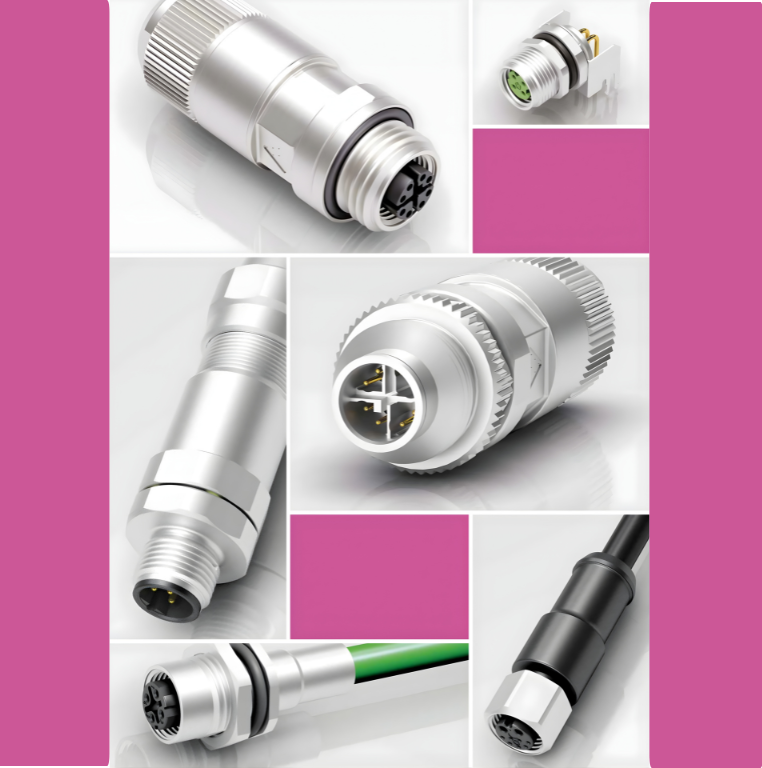 Binder M12 X-gecodeerde connectoren